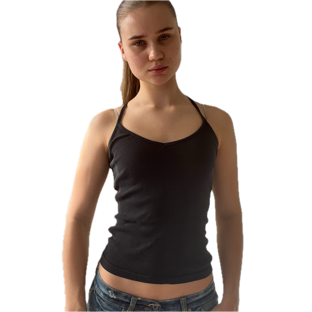 Basic Top Schwarz - XS