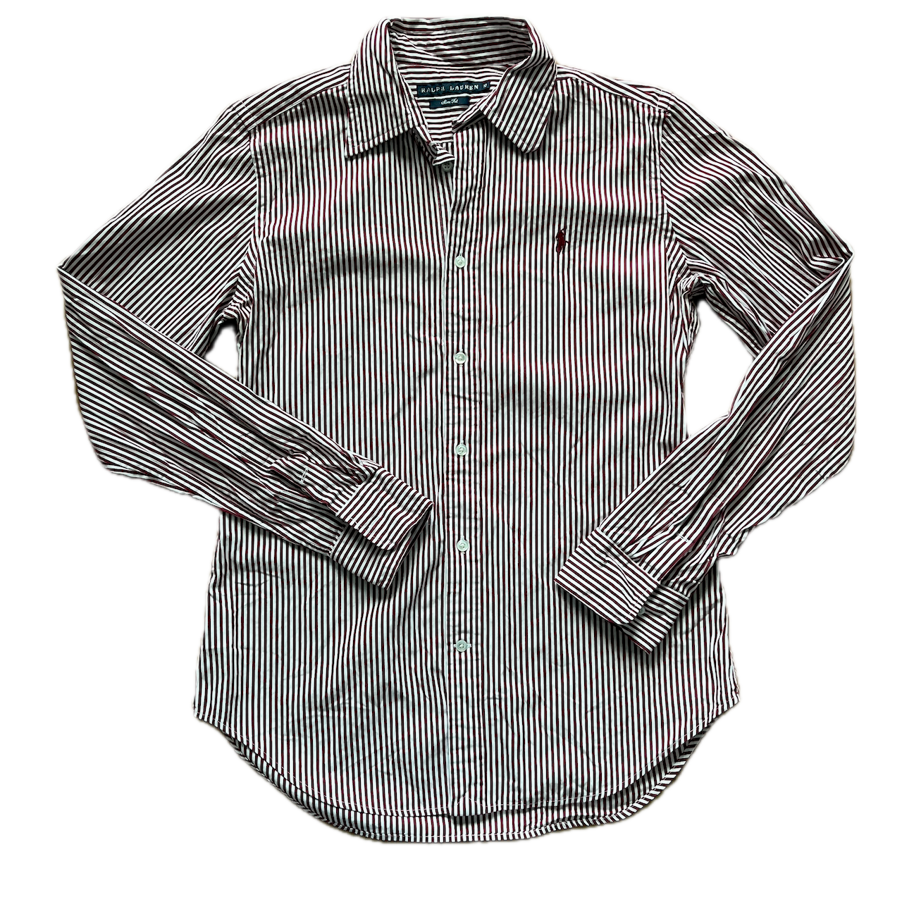 Ralph Lauren Hemd Rot gestreift - S