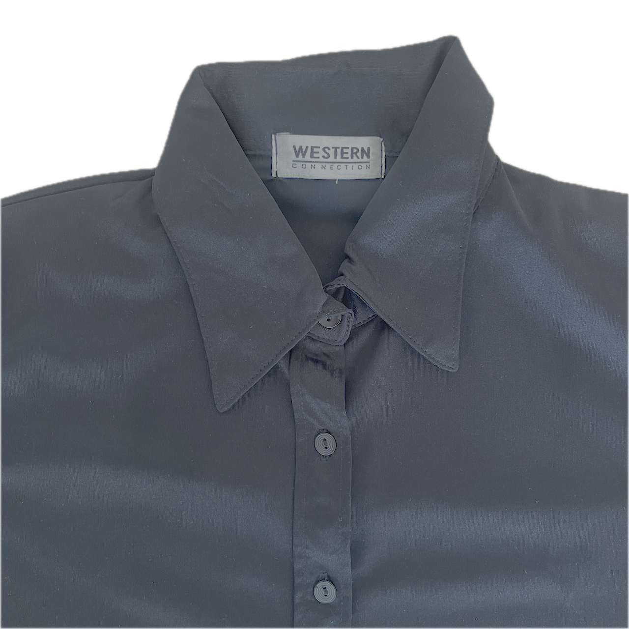 Basic kurzes Hemd Schwarz - S/M