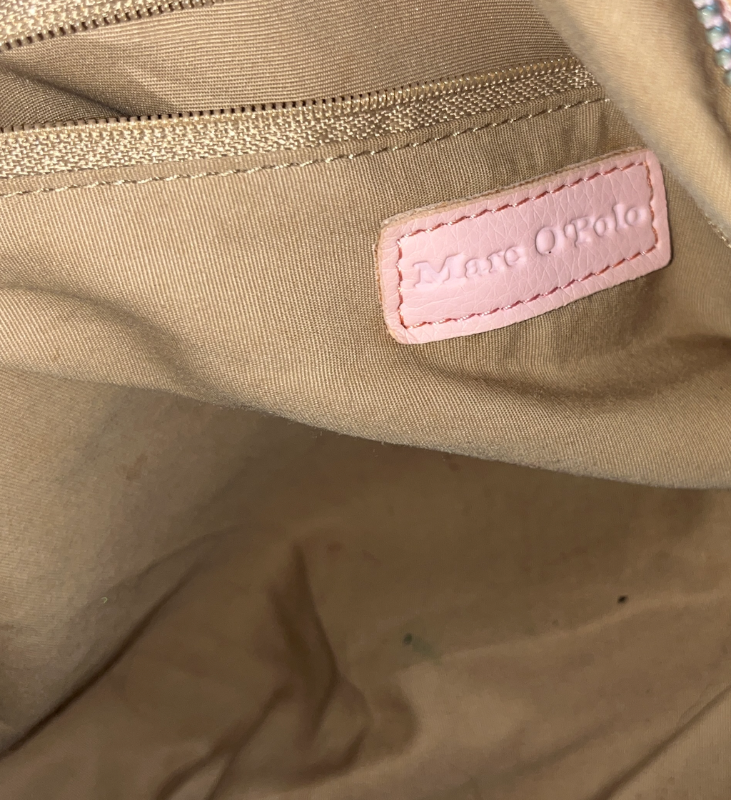 Marc'O Polo Tasche Rosa Leder Look