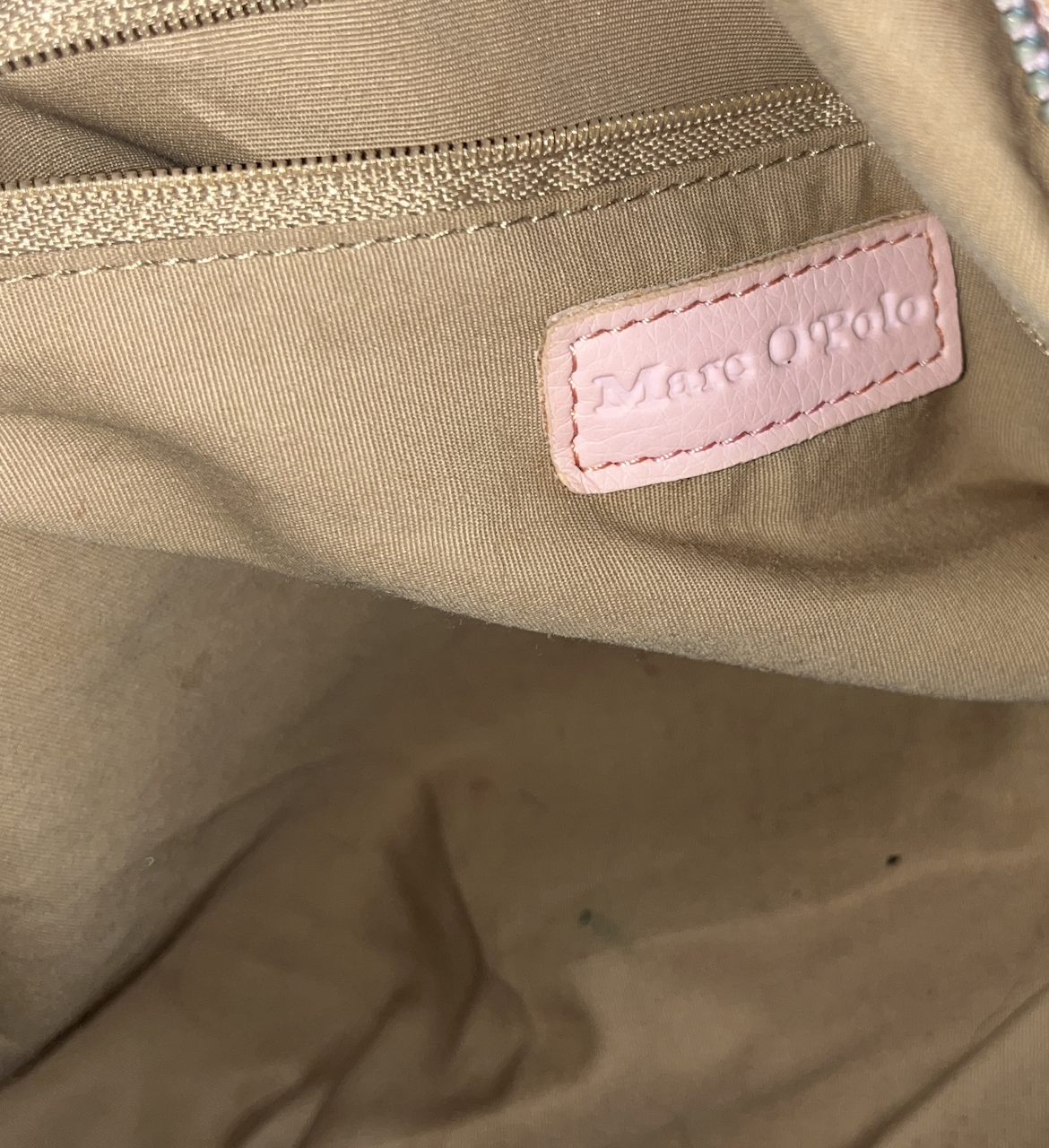 Marc'O Polo Tasche Rosa Leder Look