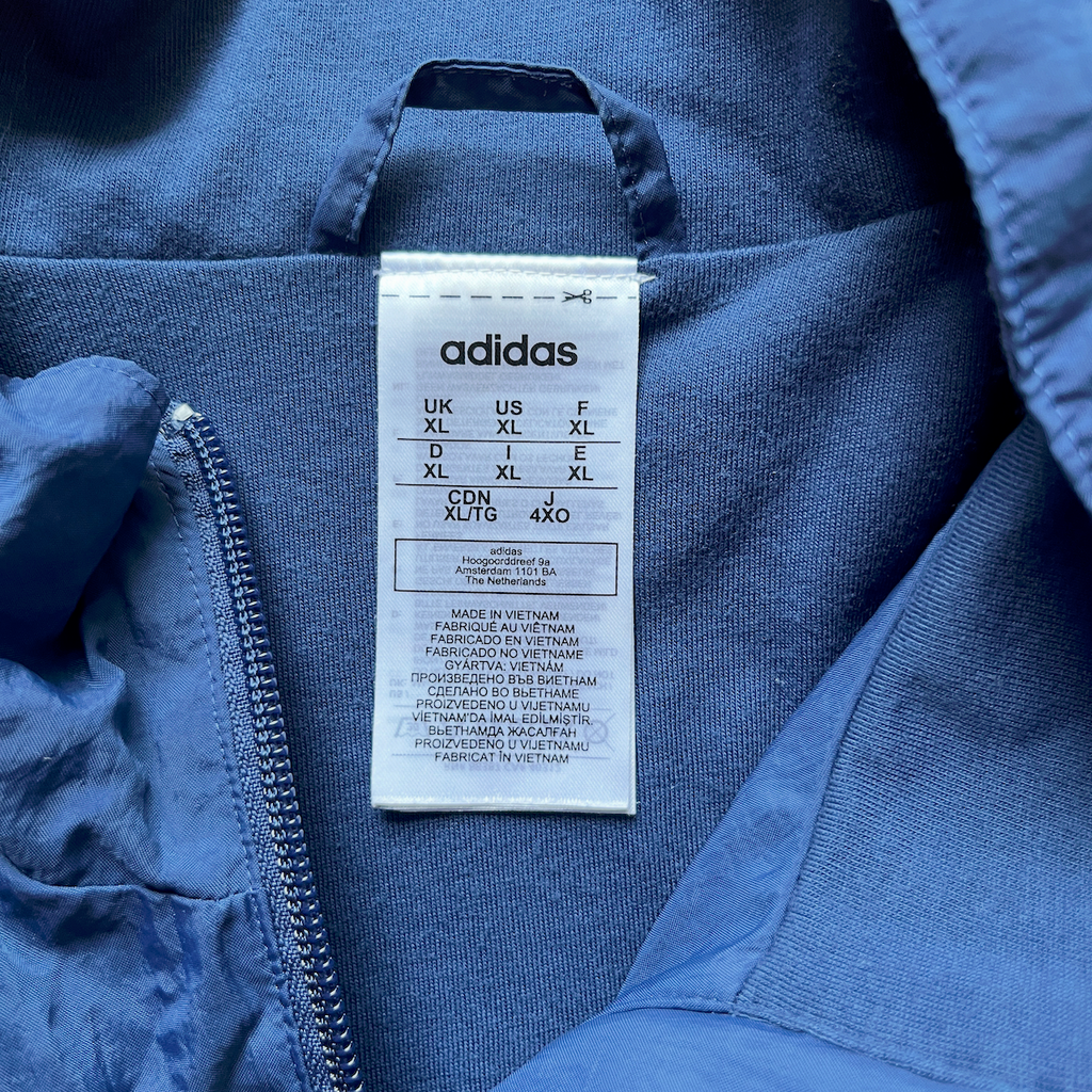 Adidas Jacke Windbreaker Blau - XL