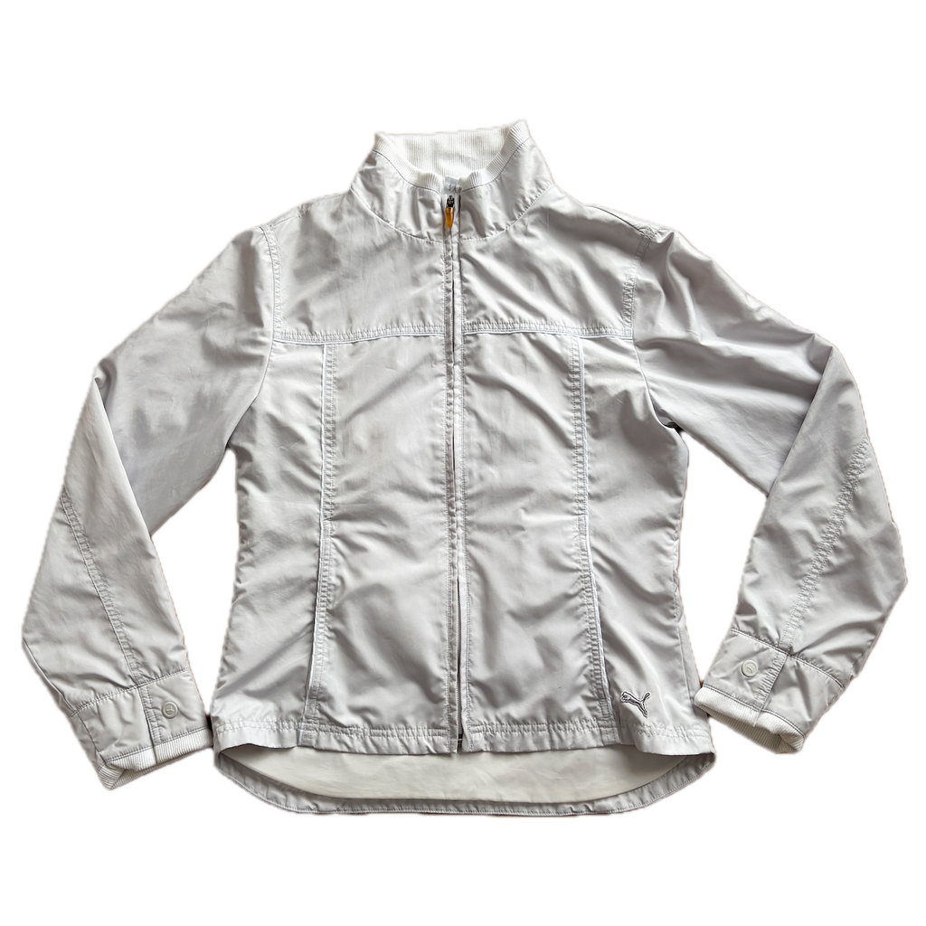 Puma (SAMPLE) Trainingsjacke Grau Schlicht - S