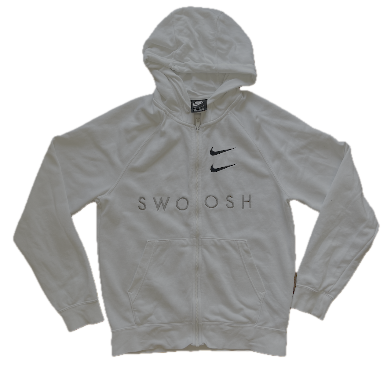 Jacke Swoosh weiss - S