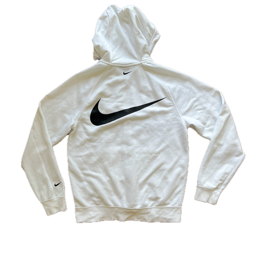 Jacke Swoosh weiss - S