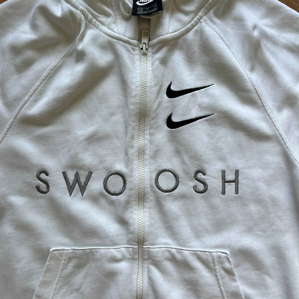Jacke Swoosh weiss - S