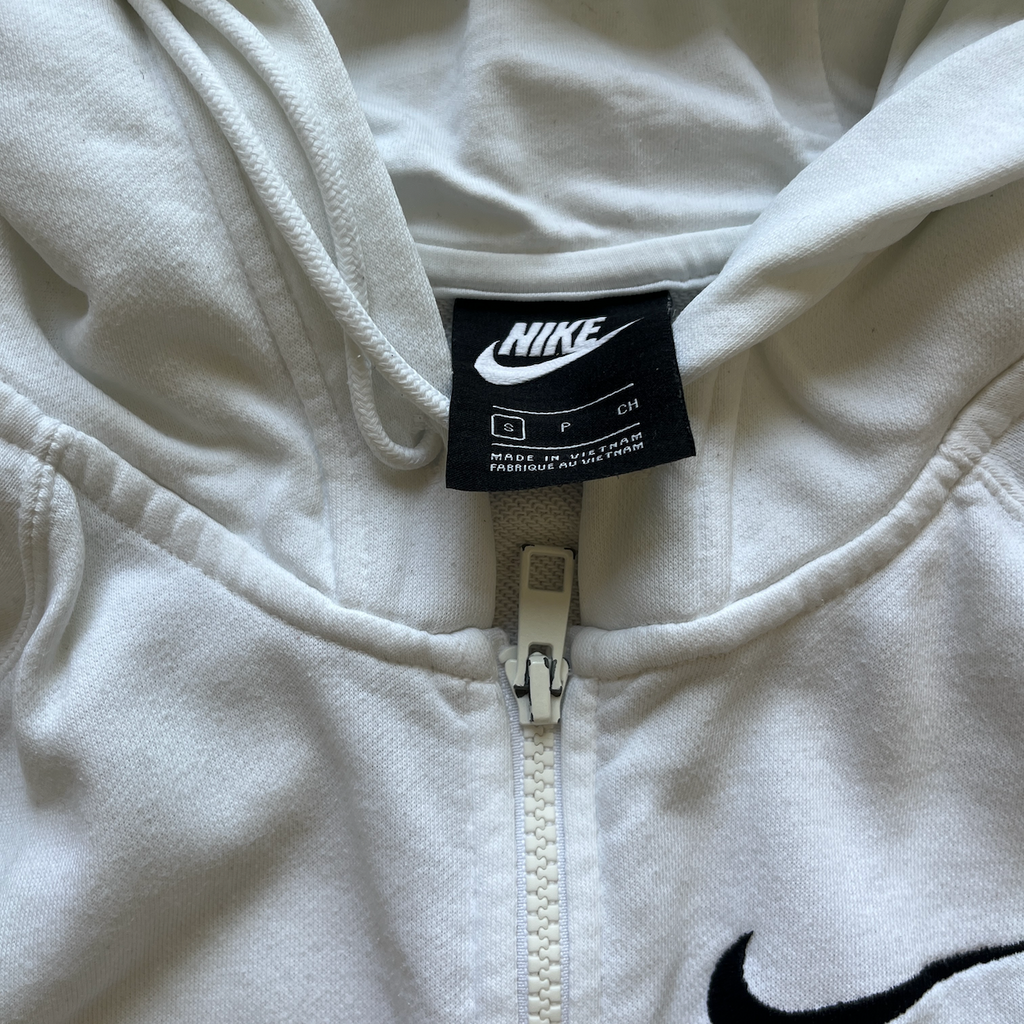 Jacke Swoosh weiss - S