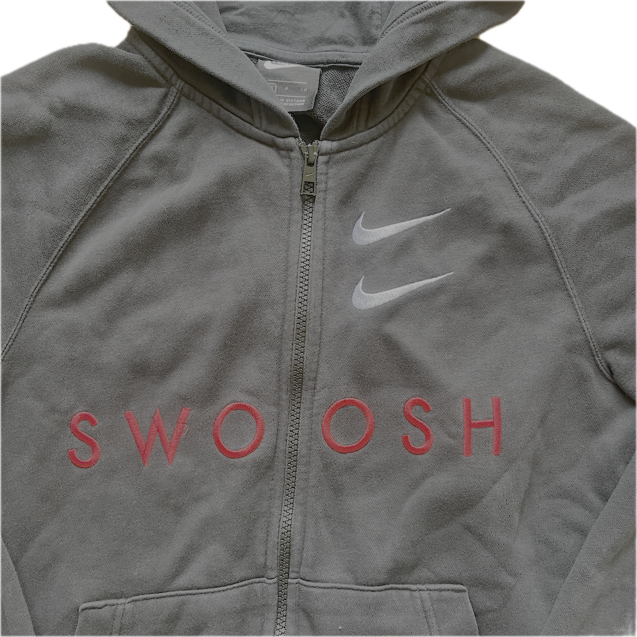 Jacke Swoosh schwarz- S