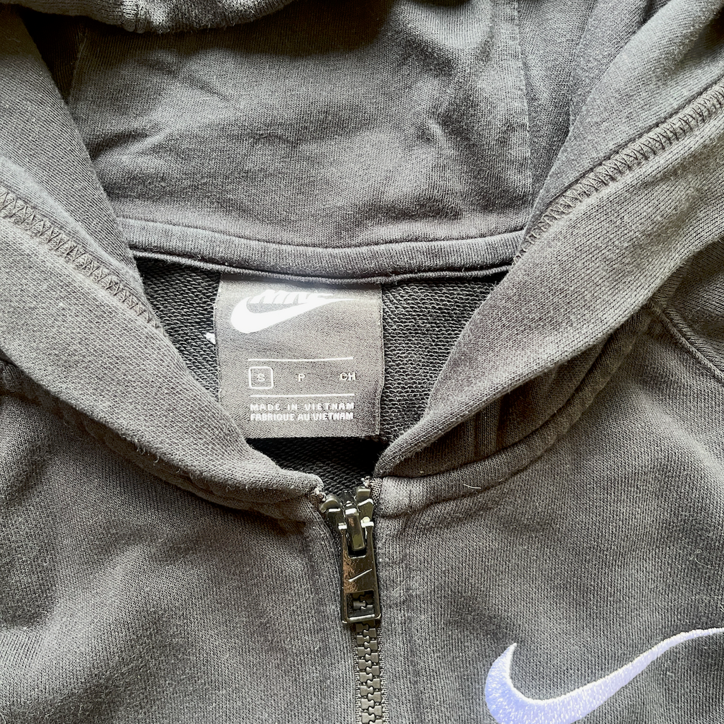 Jacke Swoosh schwarz- S