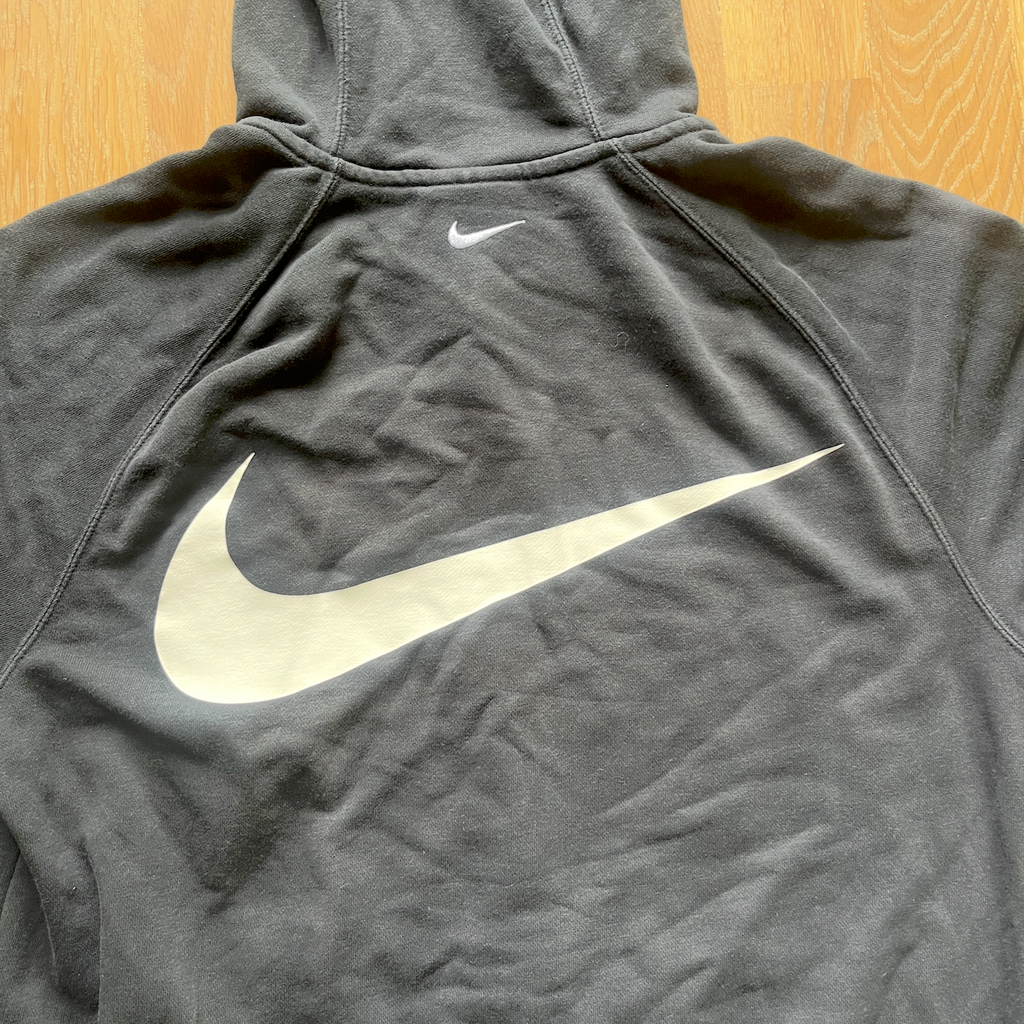 Jacke Swoosh schwarz- S
