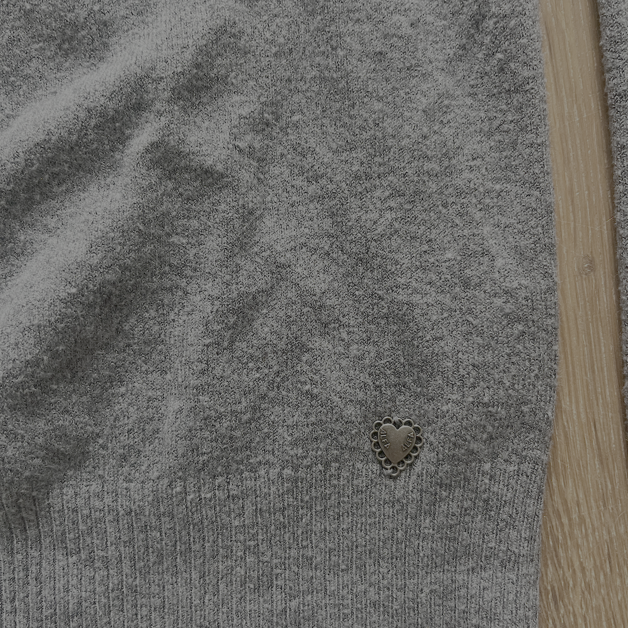 Jäckchen Glitzer Grau - XS/S