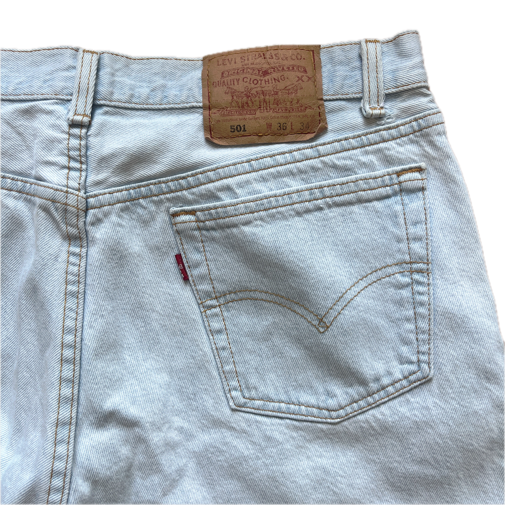 Levi's 501 Jeans Hellblau W36/L34 - L