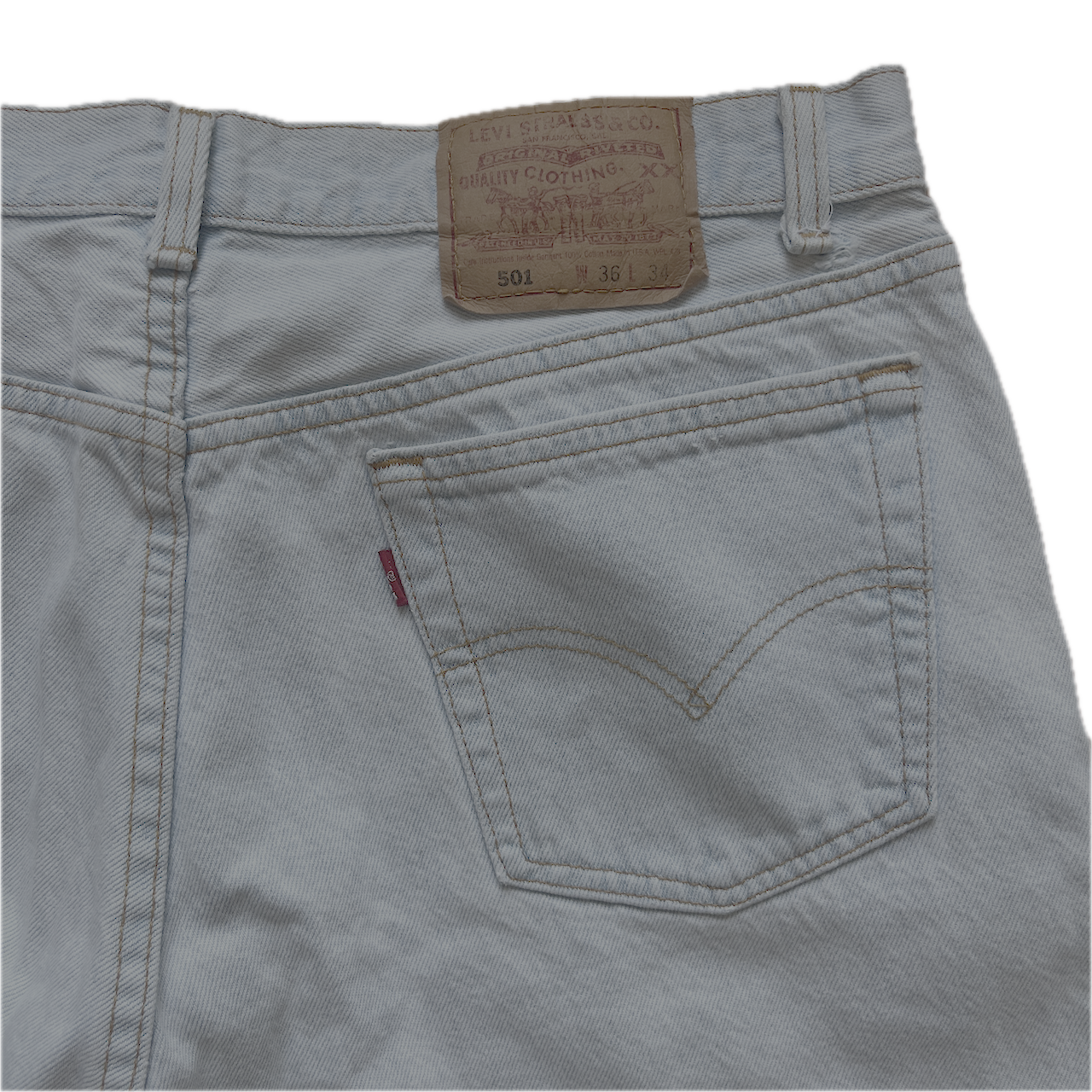 Levi's 501 Jeans Hellblau W36/L34 - L