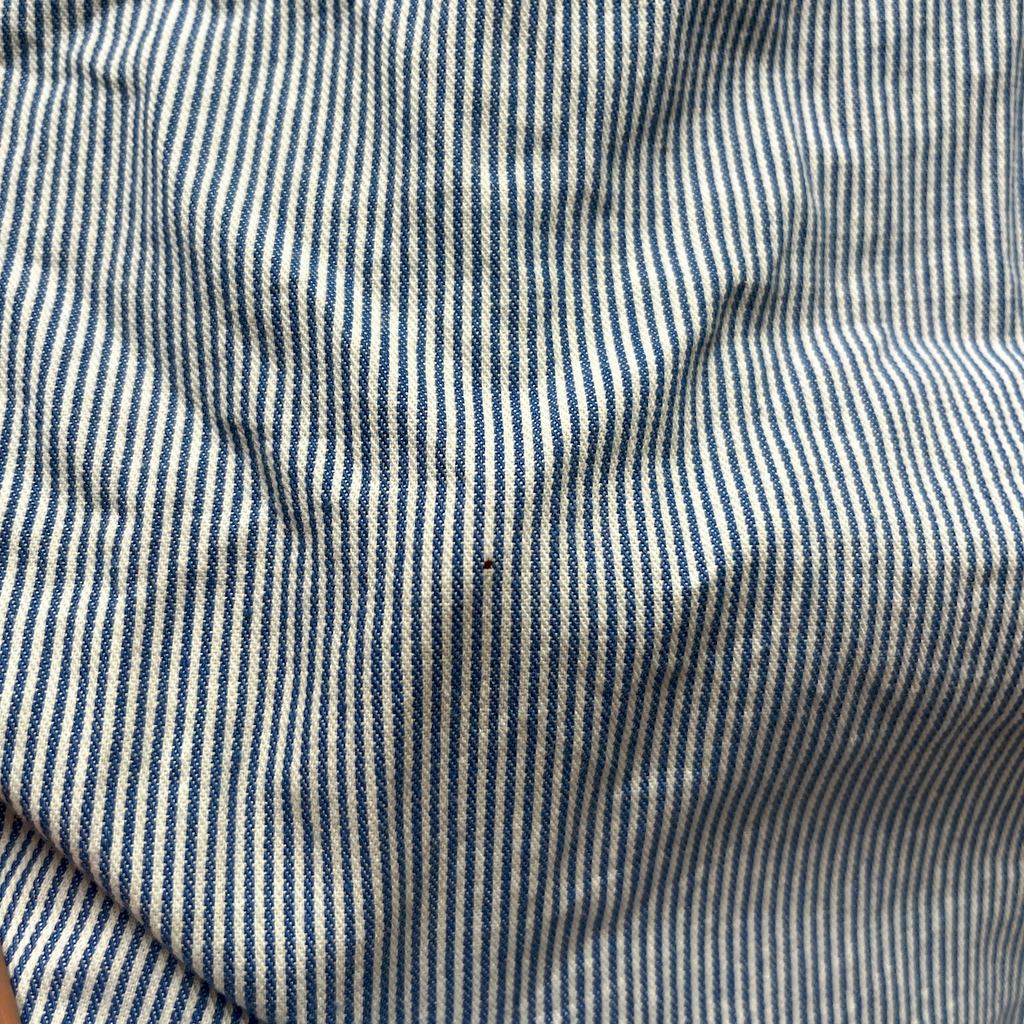 Gestreifte Jacke weiss/blau - S