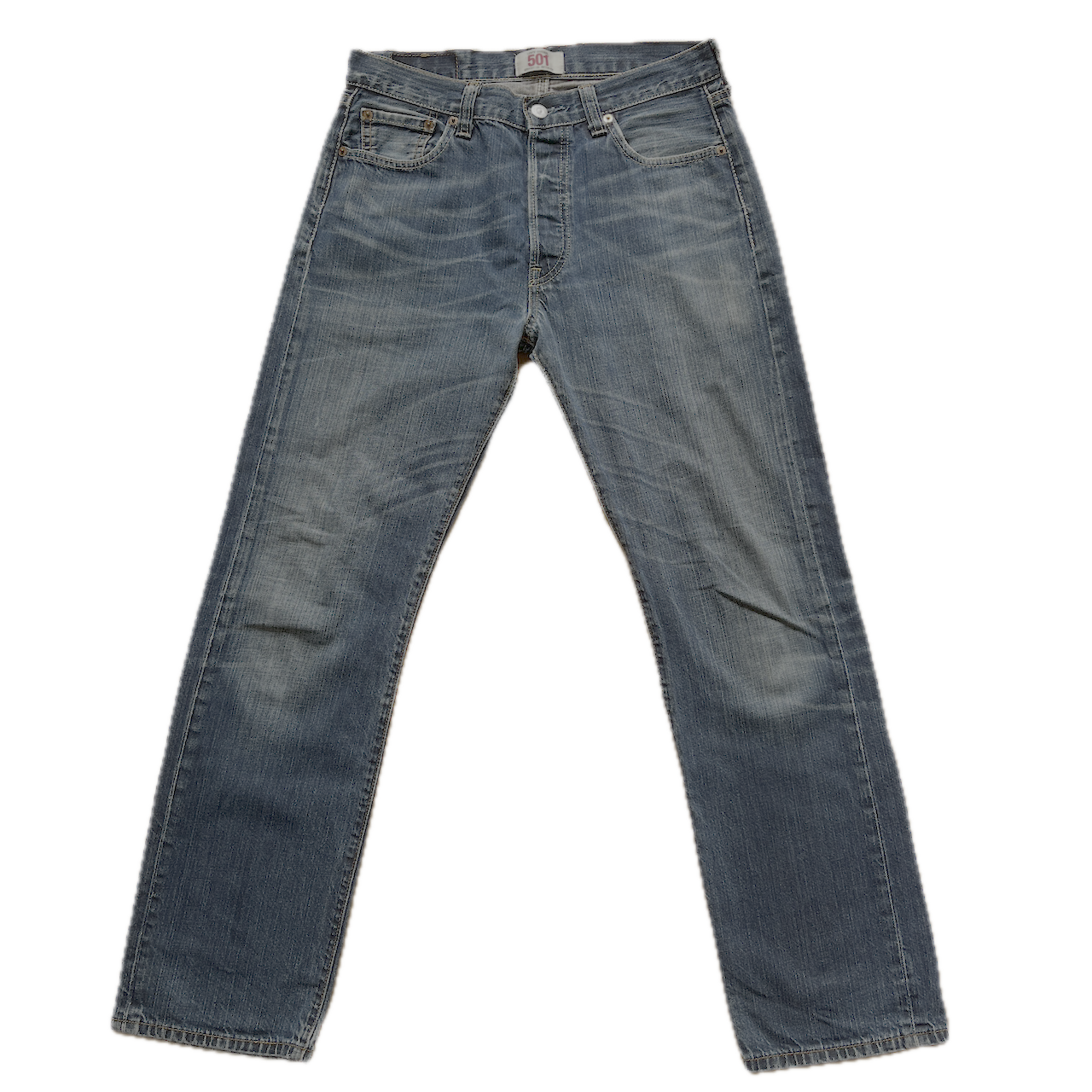 Levis Jeans 501 Straight Leg Button Fly 30/30 Lowwaist - S