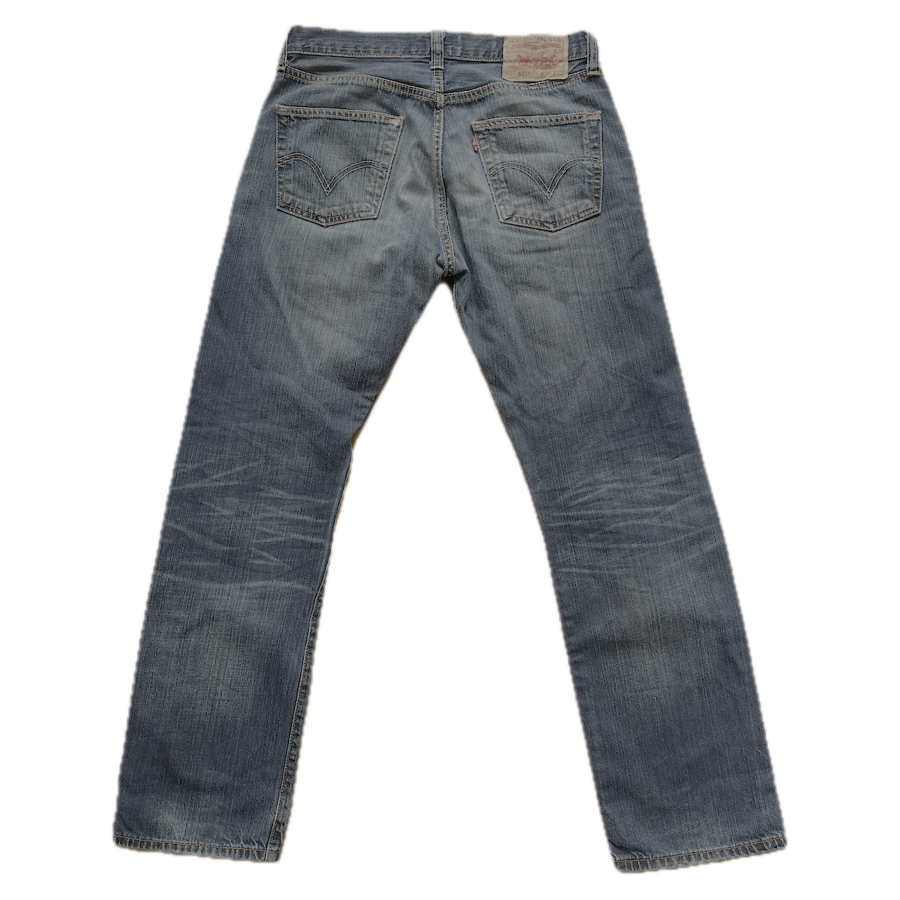 Levis Jeans 501 Straight Leg Button Fly 30/30 Lowwaist - S