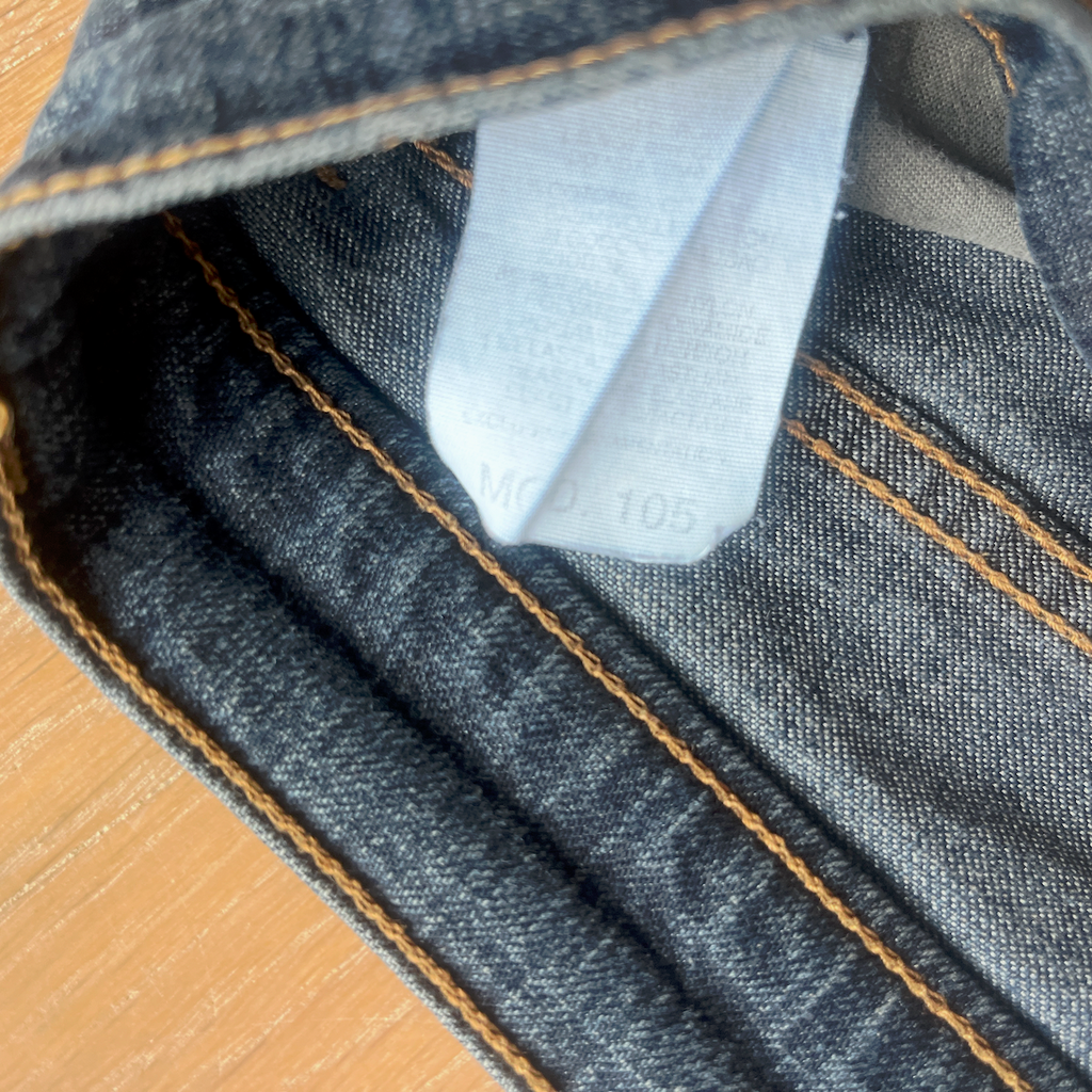 Trussardi Jeans Schlaghose Glitzer - S