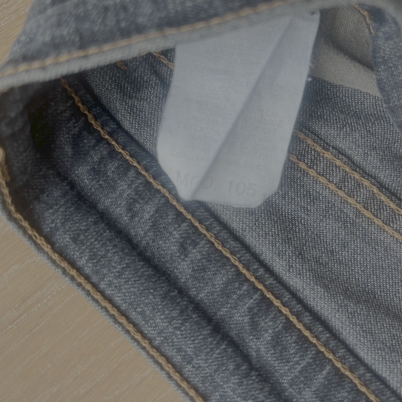 Trussardi Jeans Schlaghose Glitzer - S