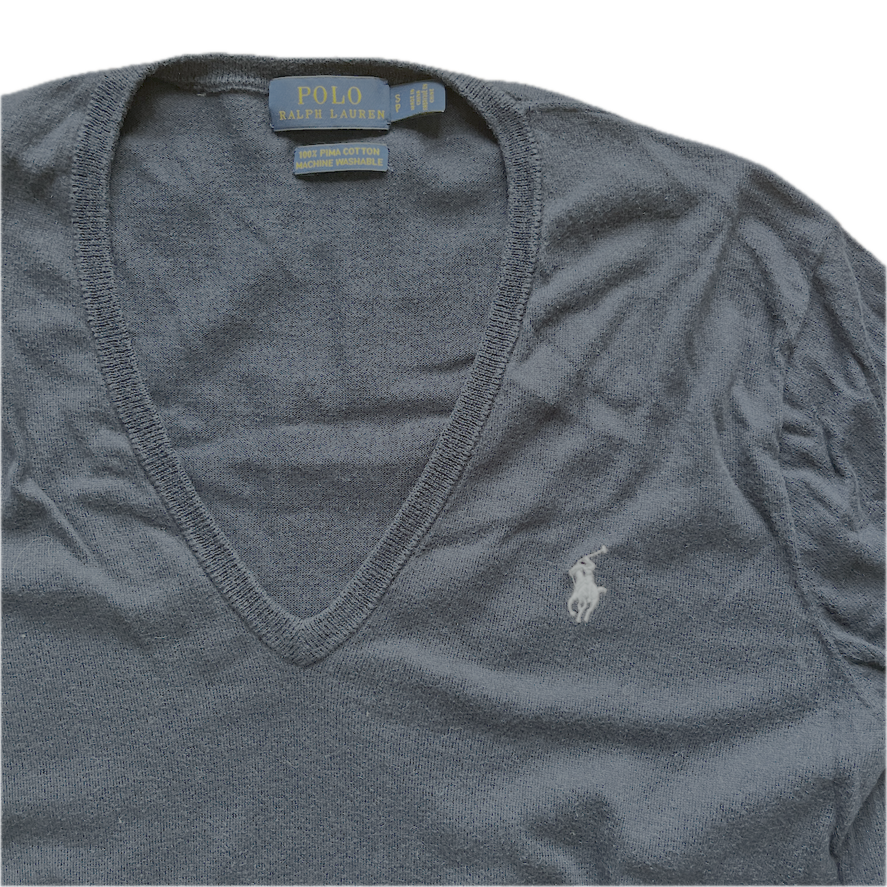 Polo Ralph Lauren Langarmshirt Blau - S