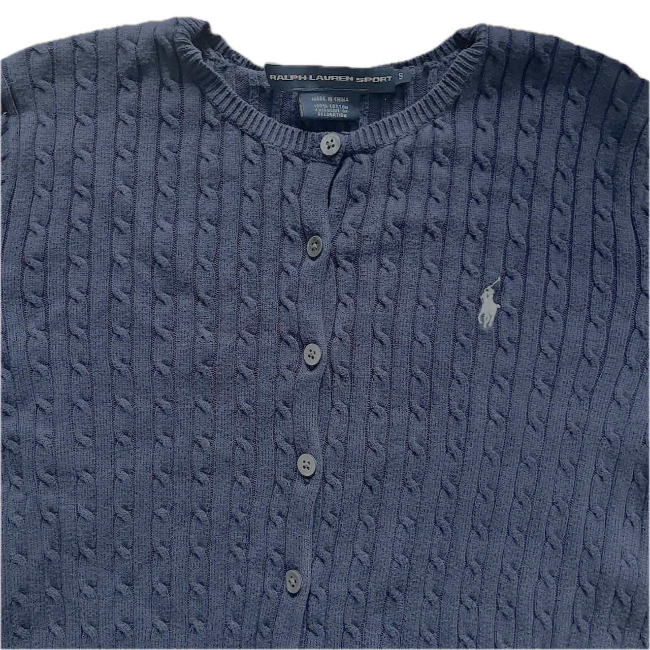 Ralph Lauren Strickjacke Blau XS/S