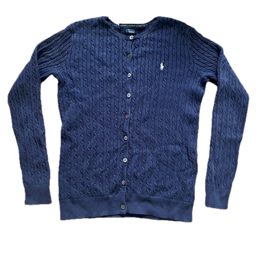 Ralph Lauren Strickjacke Blau XS/S