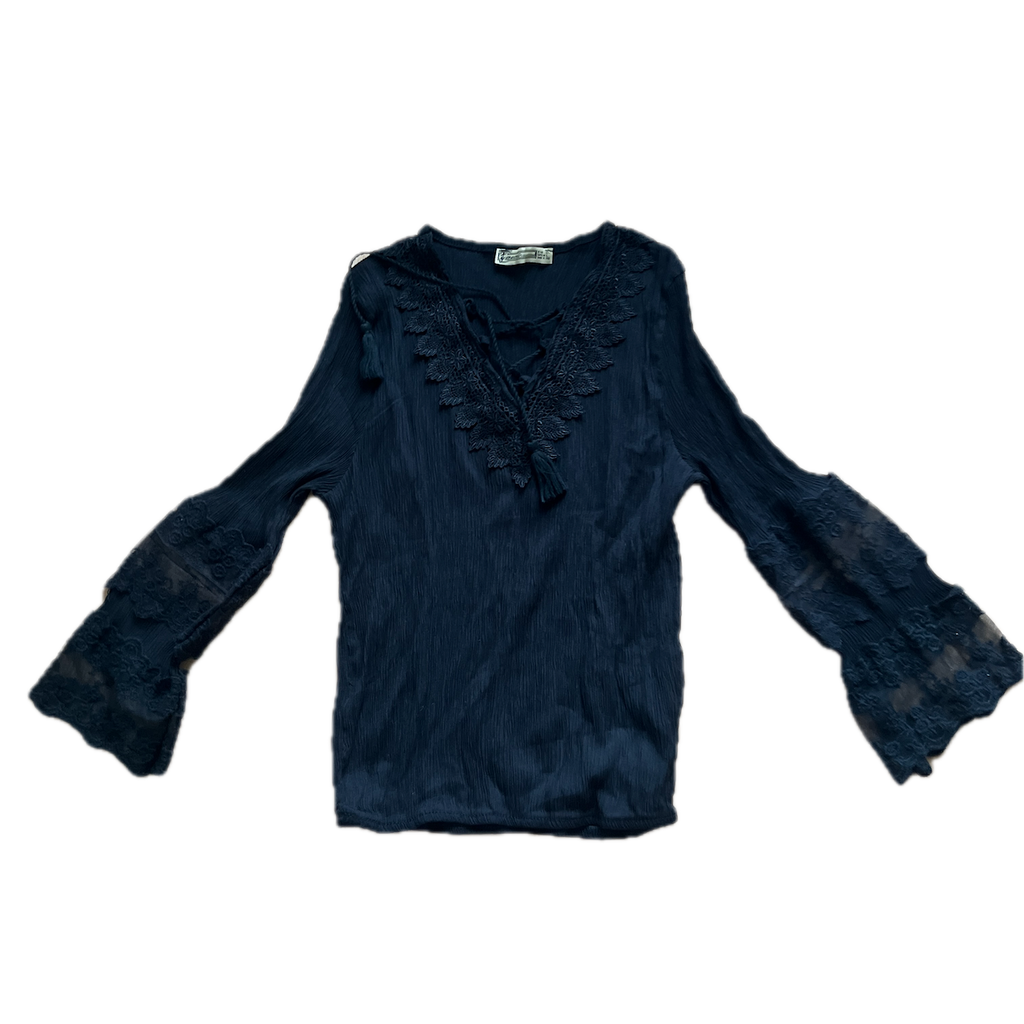 Langarmshirt Boho Optik - S