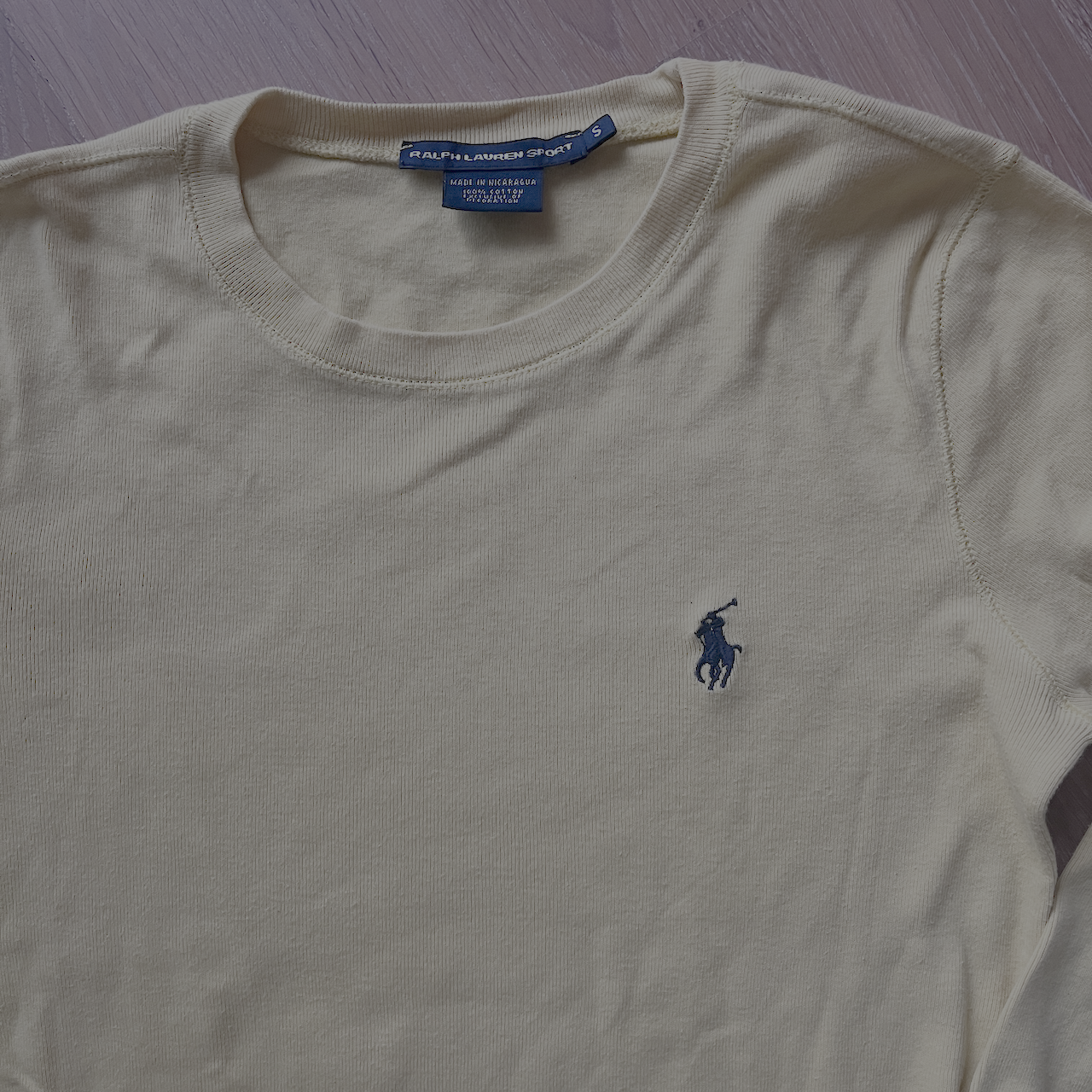 Langarmshirt Ralph Lauren Gelb - S