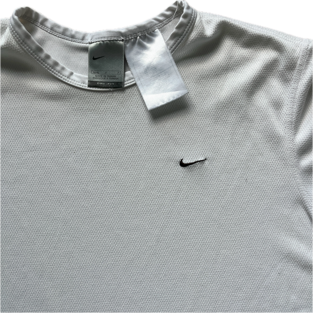 Nike Langarmshirt Weiss - S