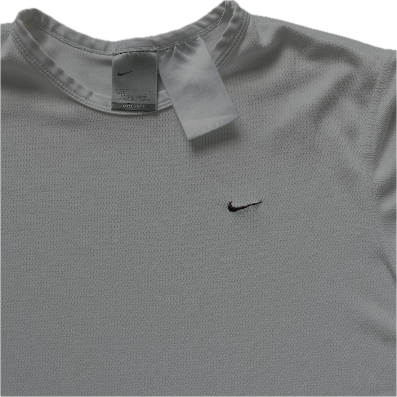 Nike Langarmshirt Weiss - S