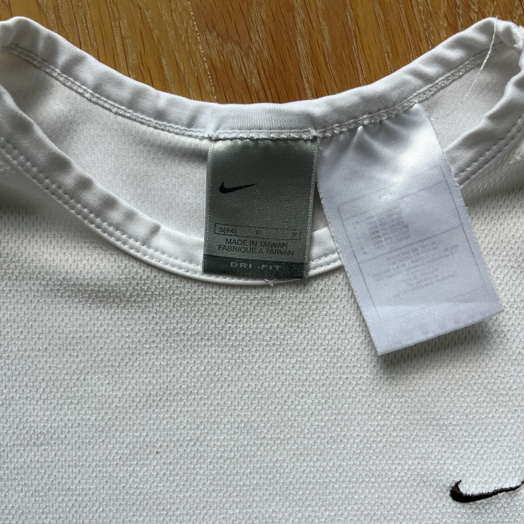 Nike Langarmshirt Weiss - S