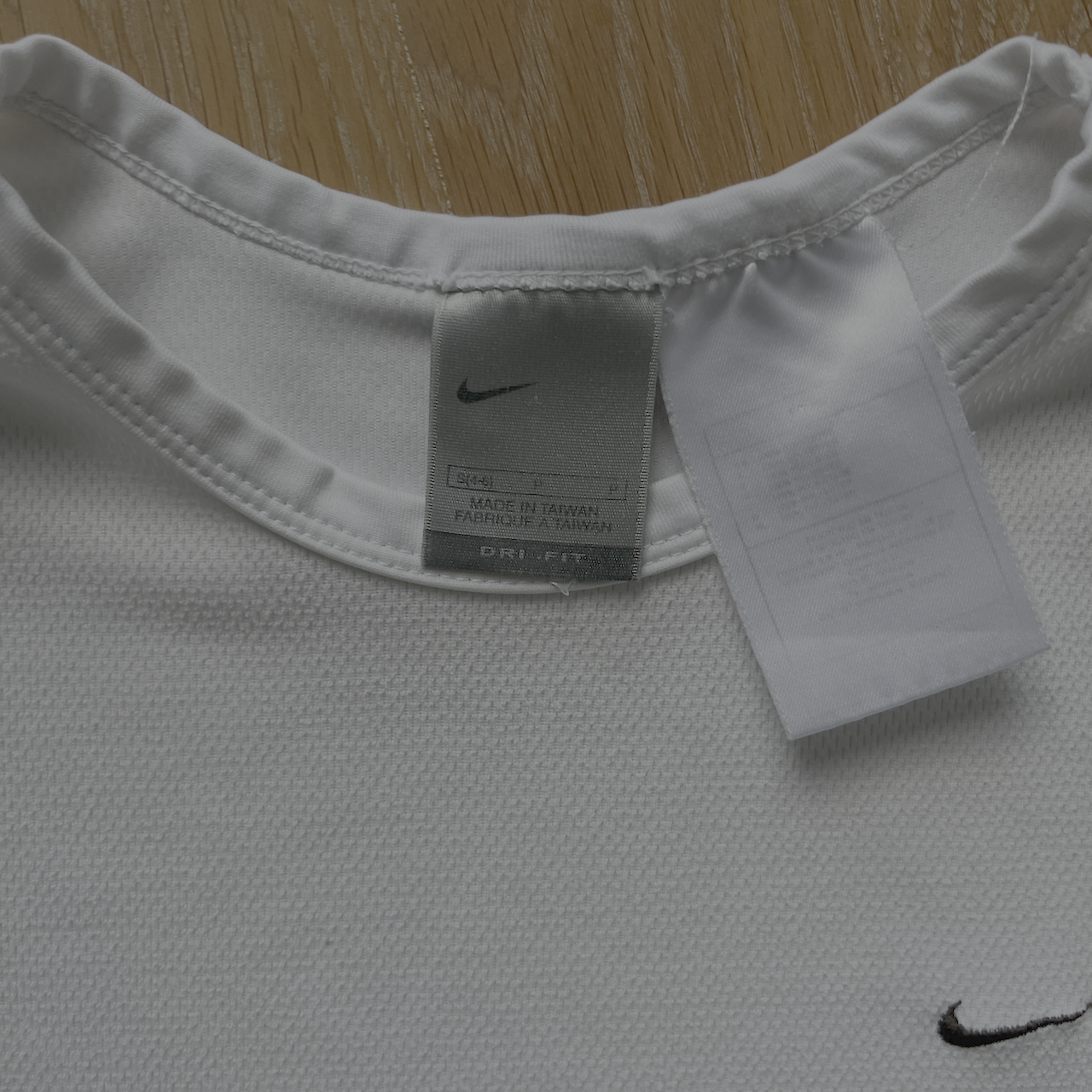 Nike Langarmshirt Weiss - S