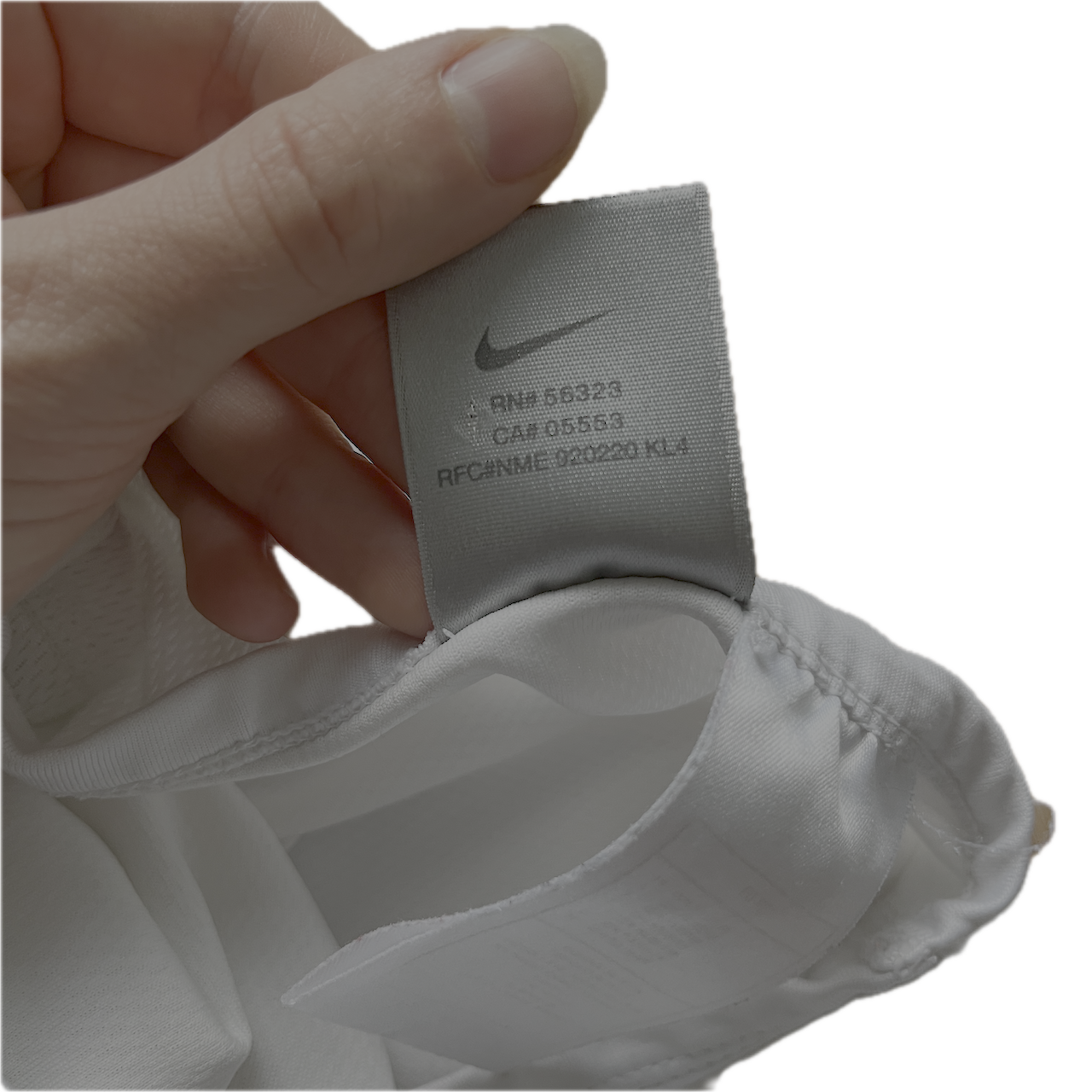 Nike Langarmshirt Weiss - S