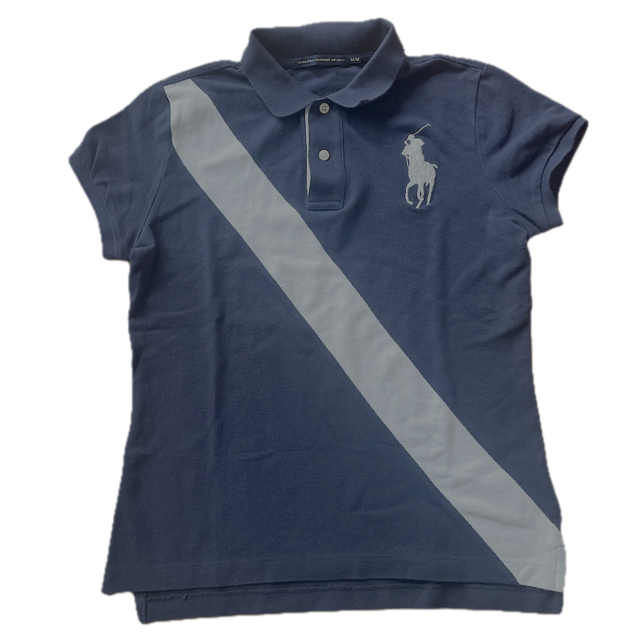 Polo Shirt Ralph Lauren Blau Big Pony - M/S