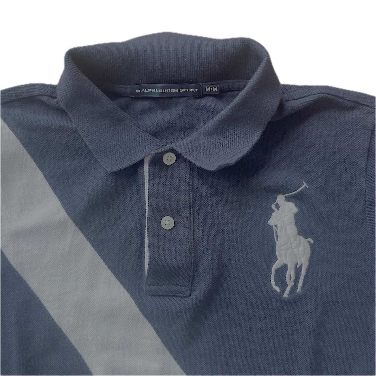 Polo Shirt Ralph Lauren Blau Big Pony - M/S
