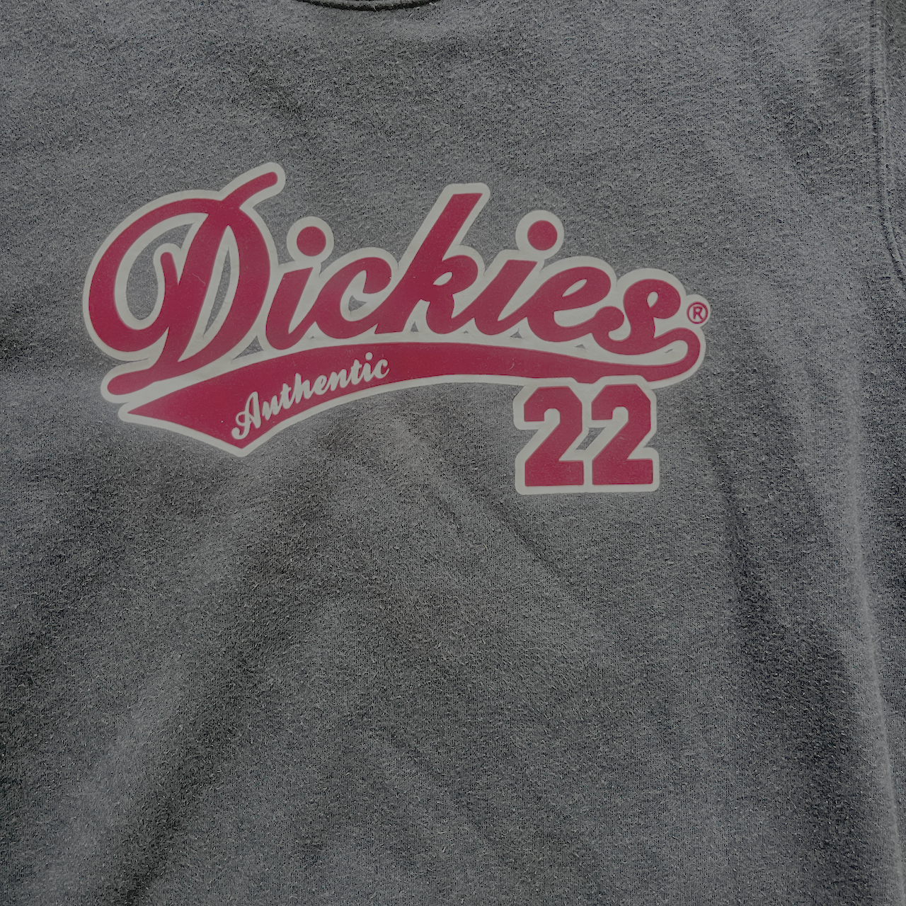 Dickies Pullover Grau/Rot - M