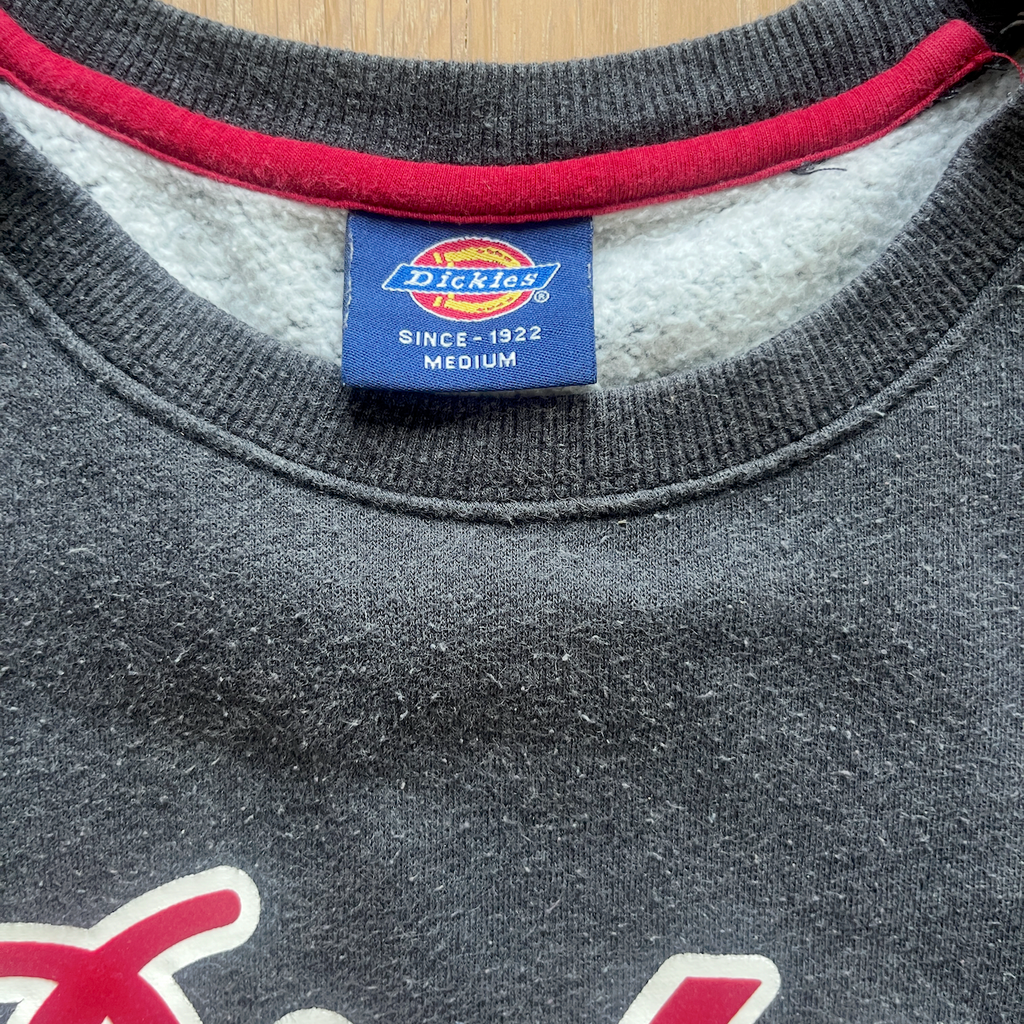 Dickies Pullover Grau/Rot - M