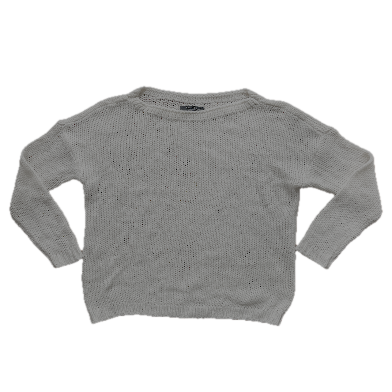 Strickpullover Weiss - S