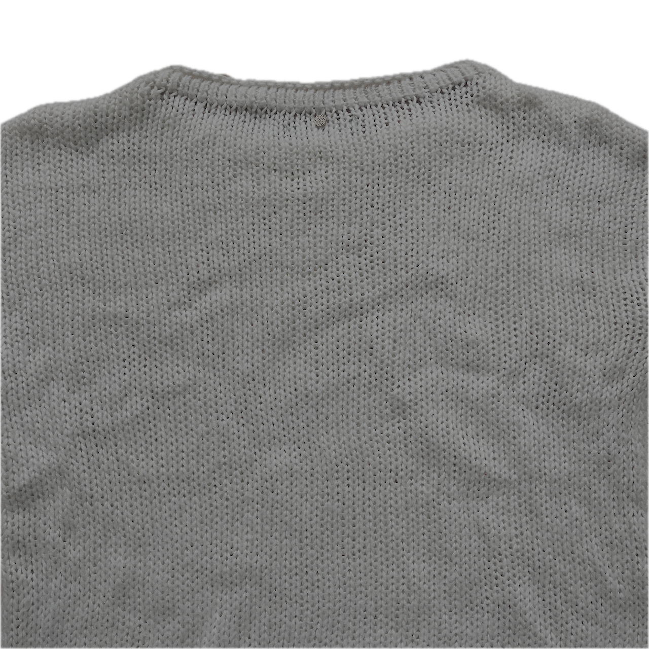 Strickpullover Weiss - S