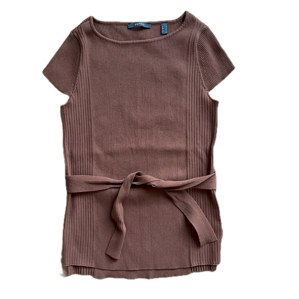 Oberteil Braun zum Binden - S