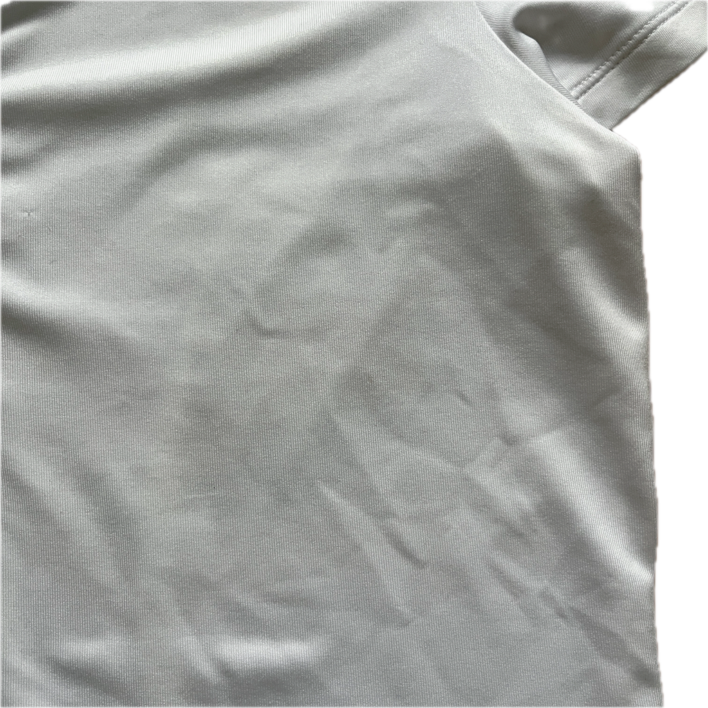 Nike Golf Polo Weiß mit pinken Details – Größe S/M