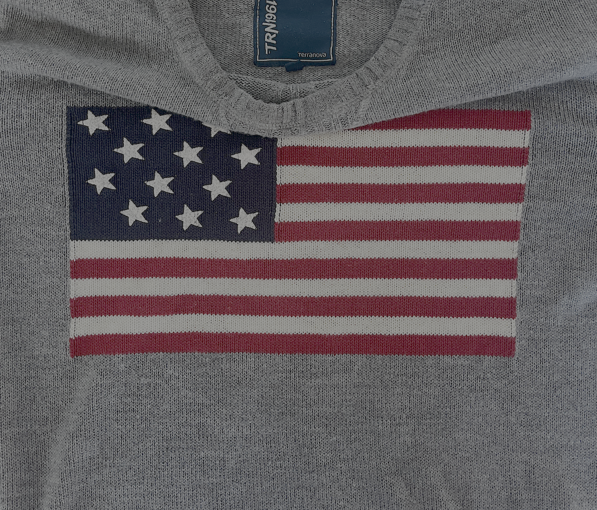 Pullover USA Flagge - M/S