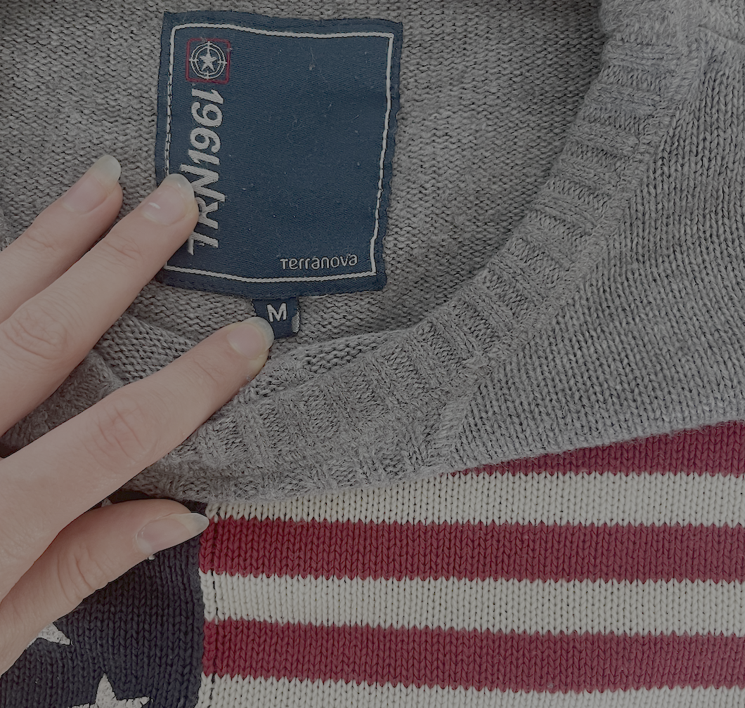 Pullover USA Flagge - M/S