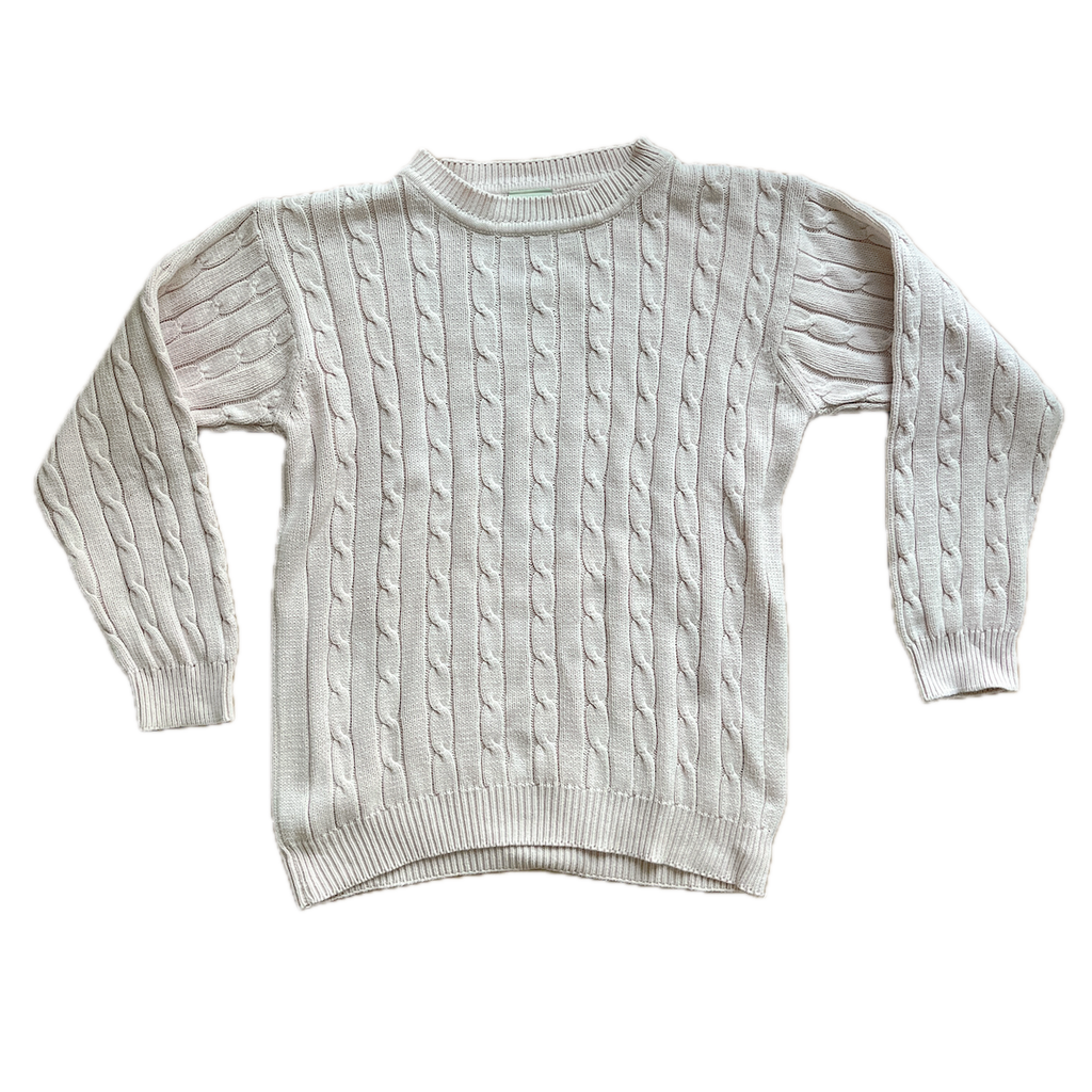 Pullover Rosa Strickmuster - XS/S