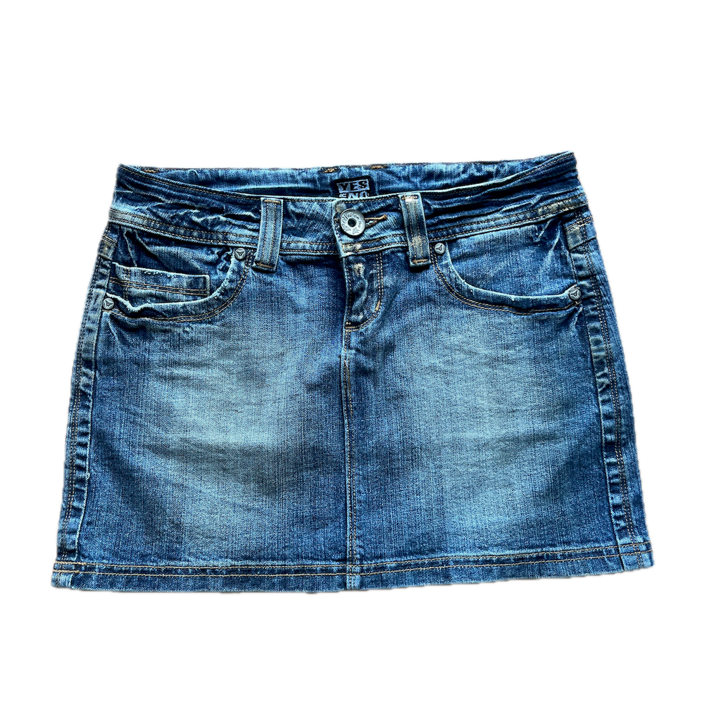 Jeans Rock goldene Details - XS