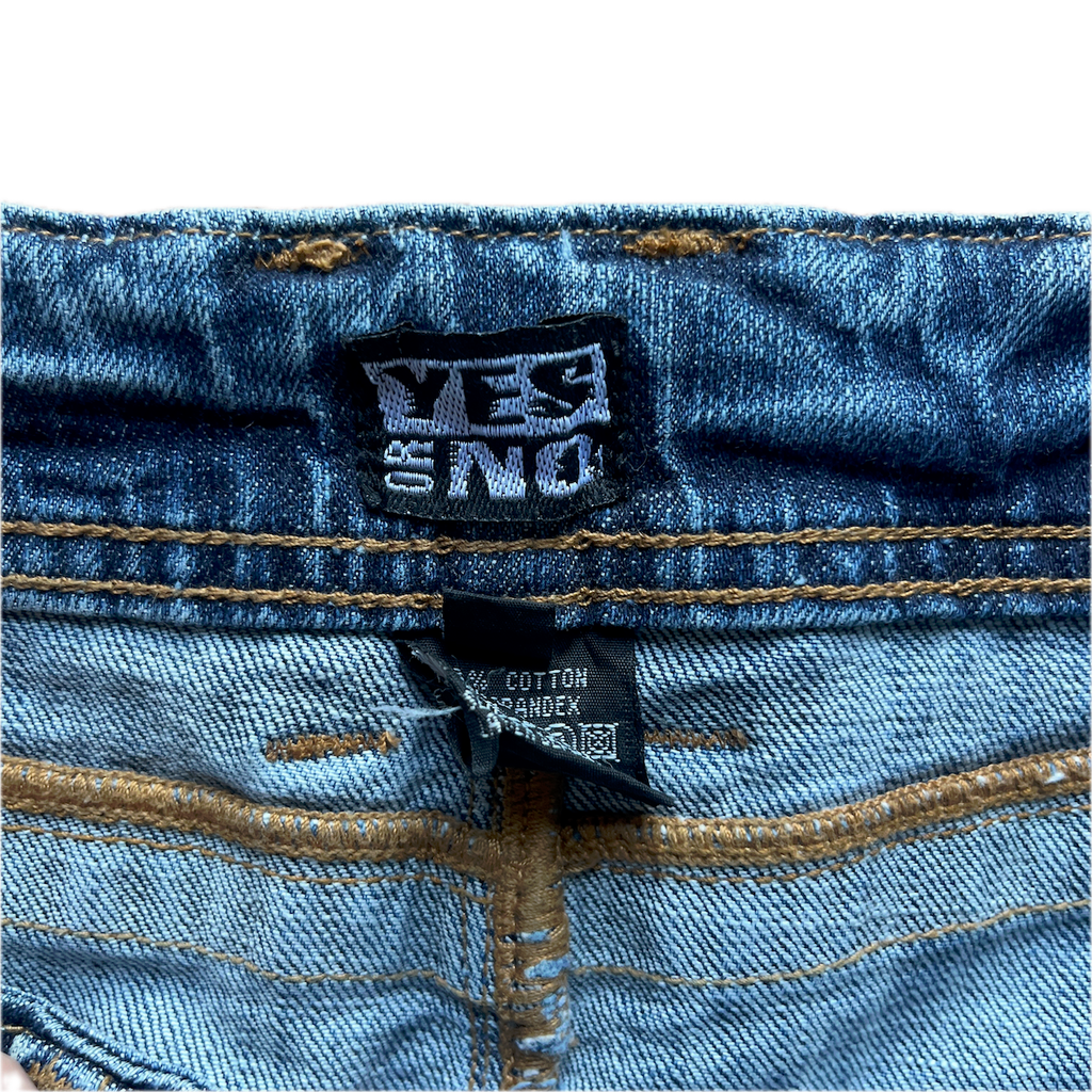 Jeans Rock goldene Details - XS