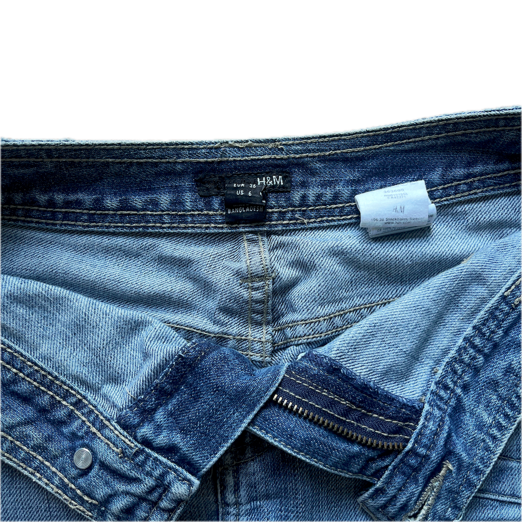 Jeansrock Lowwaist - S