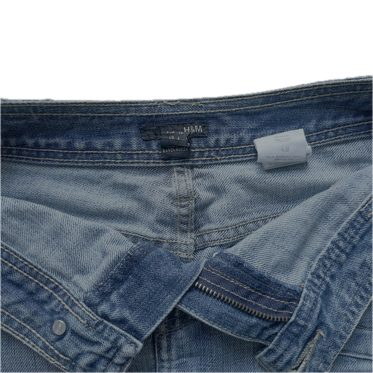 Jeansrock Lowwaist - S