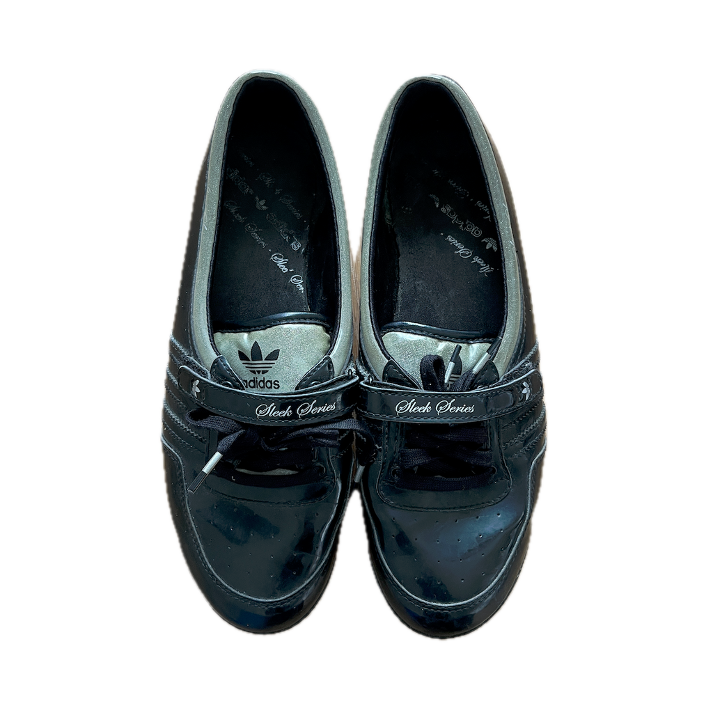 Adidas Ballerinas Sleek Series Lack schwarz - 40 2/3