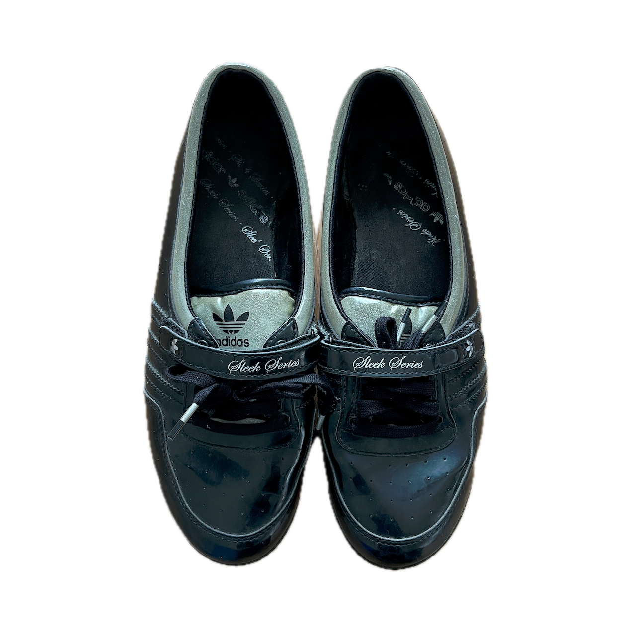 Adidas Ballerinas Sleek Series Lack schwarz - 40 2/3