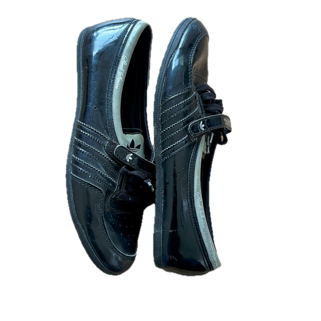 Adidas Ballerinas Sleek Series Lack schwarz - 40 2/3